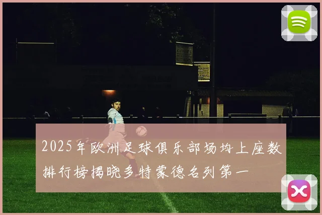 2025年欧洲足球俱乐部场均上座数排行榜揭晓多特蒙德名列第一