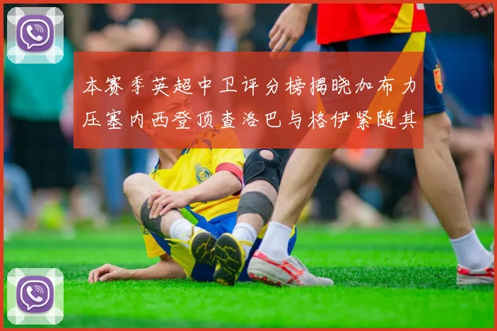 本赛季英超中卫评分榜揭晓加布力压塞内西登顶查洛巴与格伊紧随其后